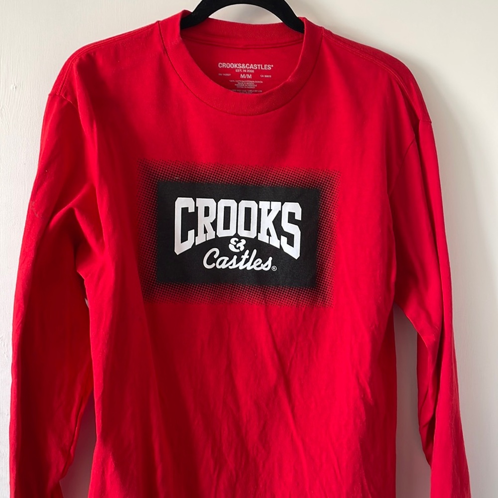 red crooks & castles longsleeve